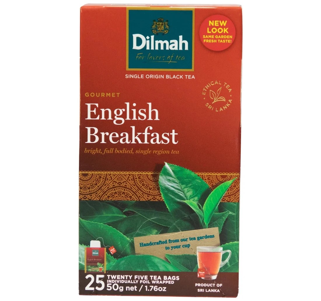 Dilmah English Breakfast tea 25x2g 