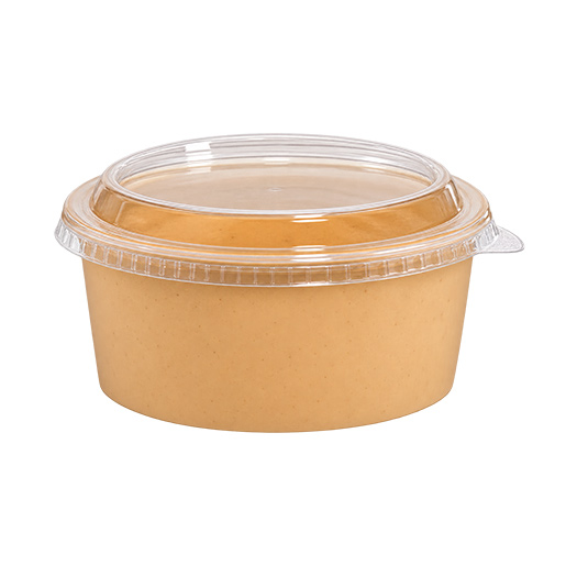 Tub Bowl [POKI] & Lid Kraft 750ml - 50's 