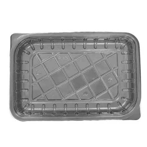 Tray Black and Clear Lids PP500 (100's) 
