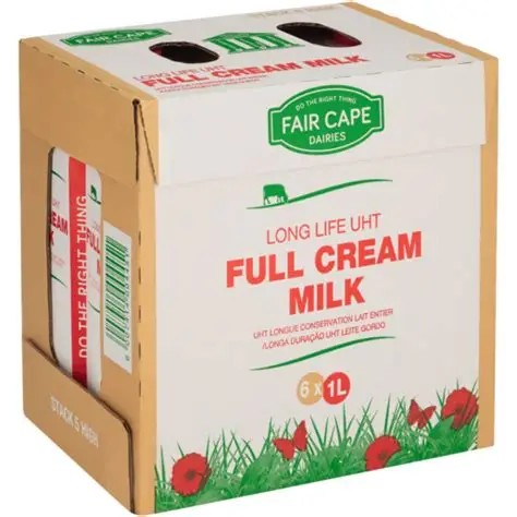 Milk Full Cream [Long Life] - [6x1L] 