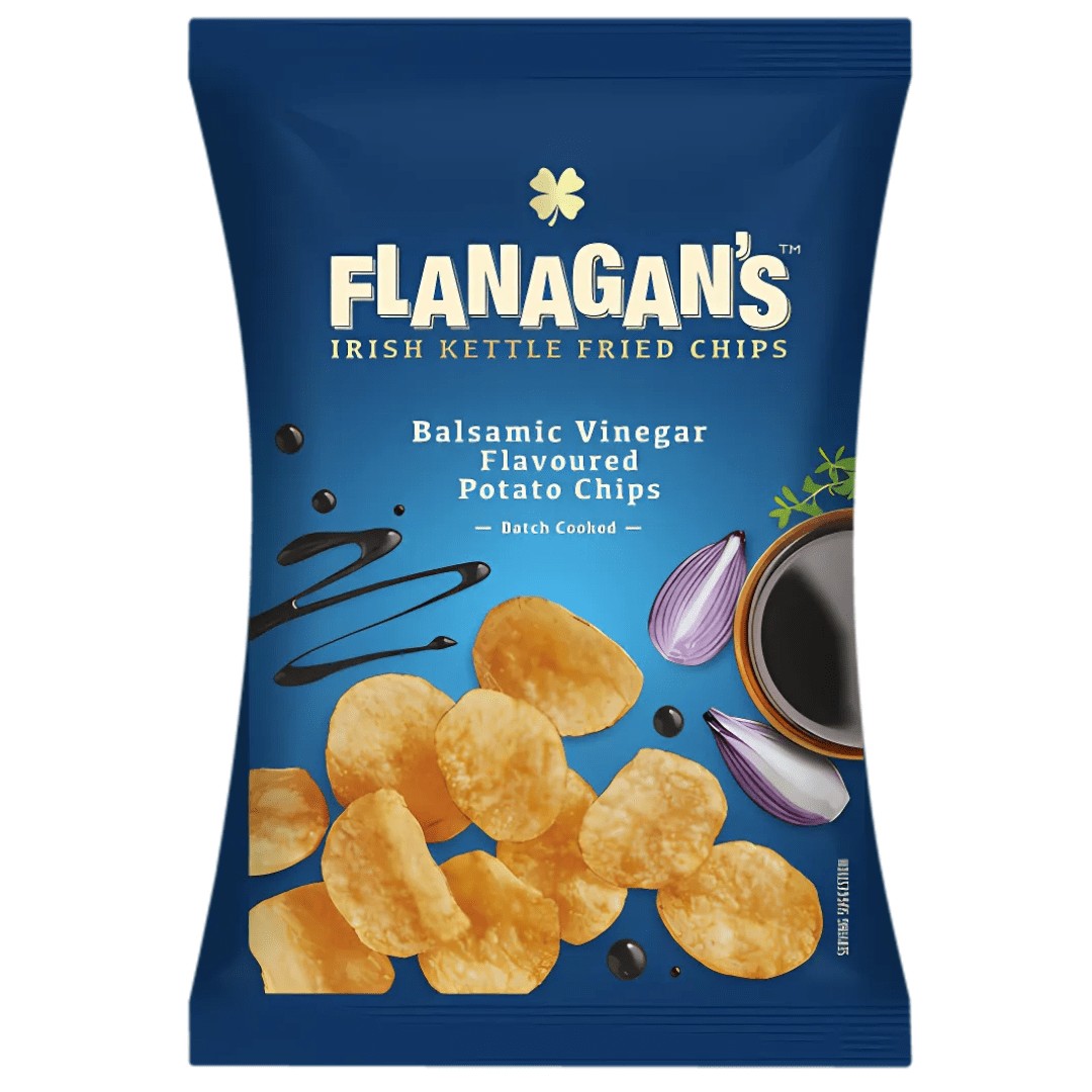 Flanagan's Balsamic Vinegar Chips - 120g 