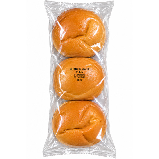 Bun Brioche Light Medium Bun 3x70gr
