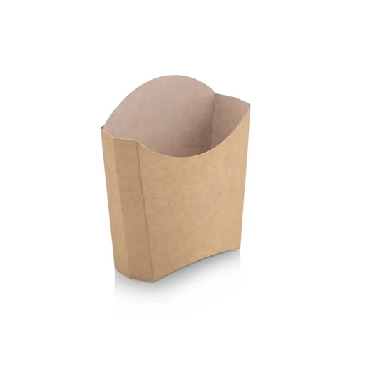 Kraft CCP Paper Bio Fries Box Flat Packed 5.5oz 100's