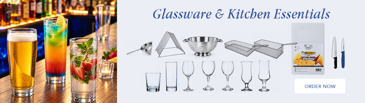 Glassware & Kitchen Essentials