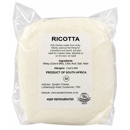 Cheese Ricotta p.kg