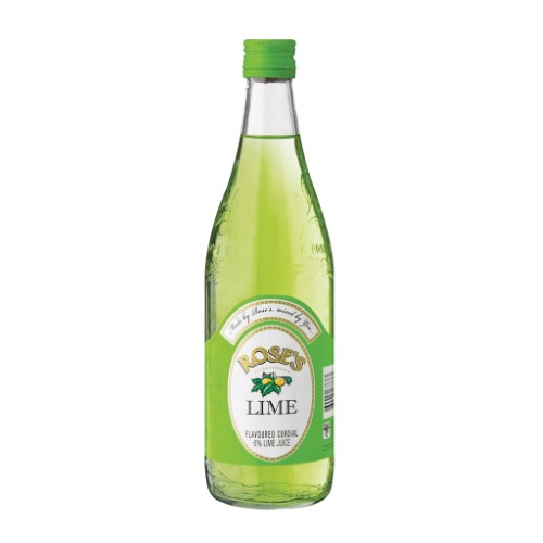 Min Cordial Lime Roses 750ml