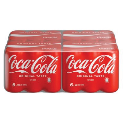 Min Coke can  24x300ml