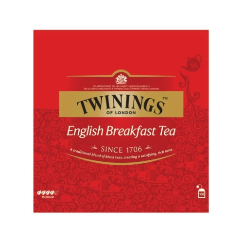 Tea Twinings Eng Breakfast 100's Tagged