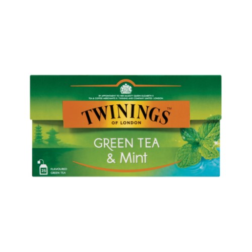 Tea Twinings Green & Mint 25's