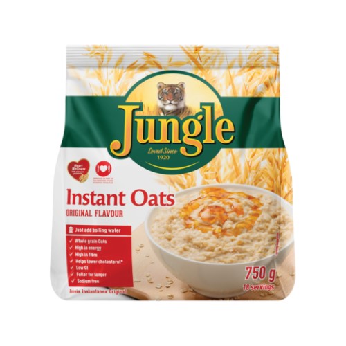 Cereal Oats Instant Jungle 750g