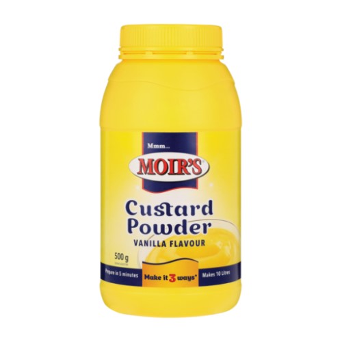 Dessert Custard Powder Vanilla 500gr Moirs