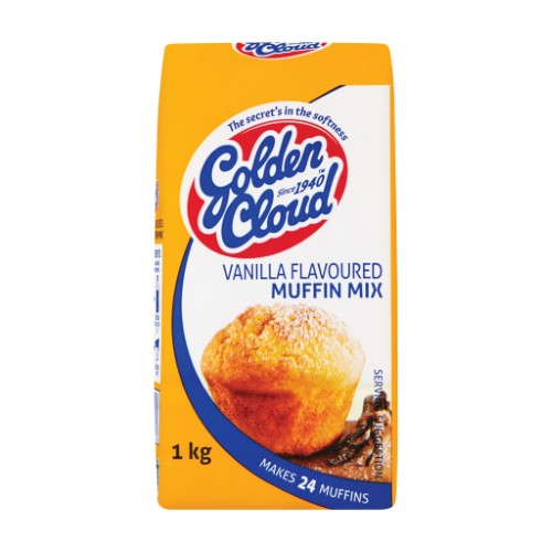 Muffin Mix Dry Vanilla 1kg G/Cloud 