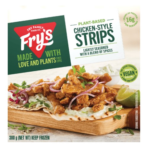 Chicken Style Strips Fry's 380g  31704