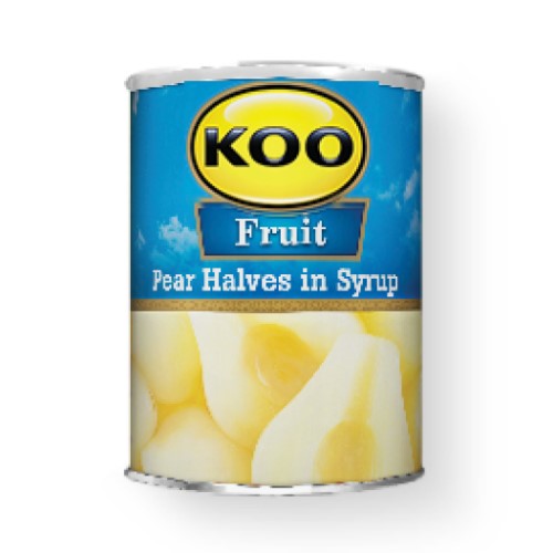 Fruit Pear Halves Koo 410gr
