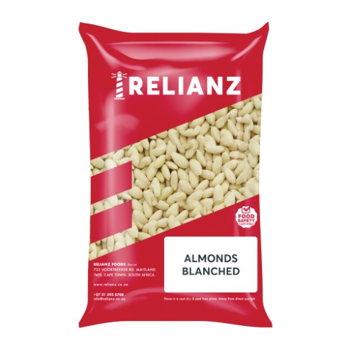 Nuts Almonds Whole Blanched 1kg