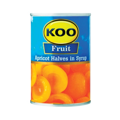 Fruit Apricots Halves Koo 410g