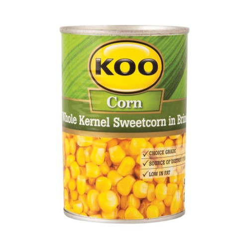 Veg Corn Whole Kernel 410gr