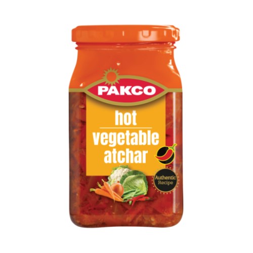 Pickle Hot Atchar Pakco 385g Orange Label