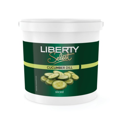 Veg Cucumber Dill Sliced Bucket 2.5kg
