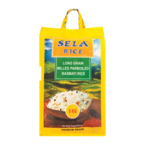 Rice Basmati 5kg Akila Indian Sella Extra long grain