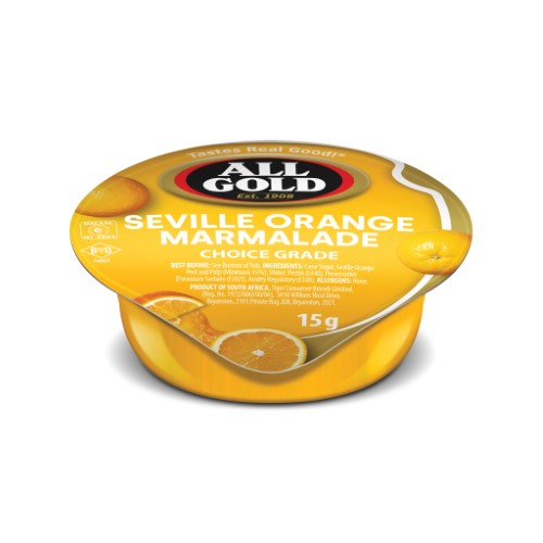 Jam Portions Marmalade A\Gold 200x15g