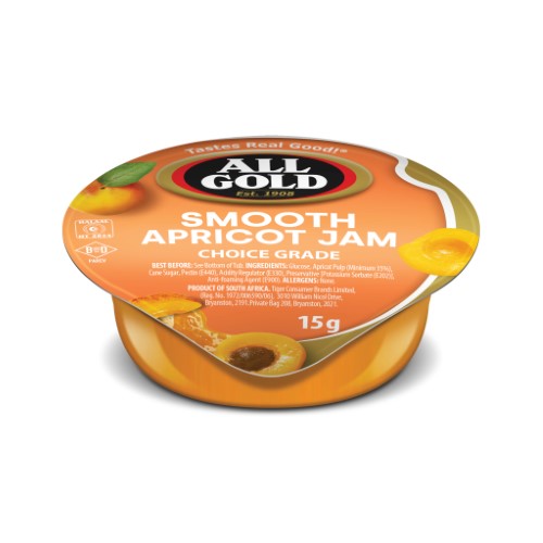 Jam Portions Apricot A\Gold 200x15gr