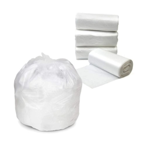 Bags Bin Liners White 250's 480x560 Bedroom