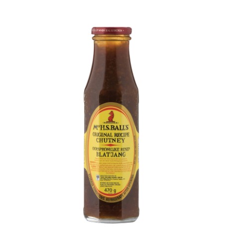 Sauce Chutney Mild Ms Balls 470gr