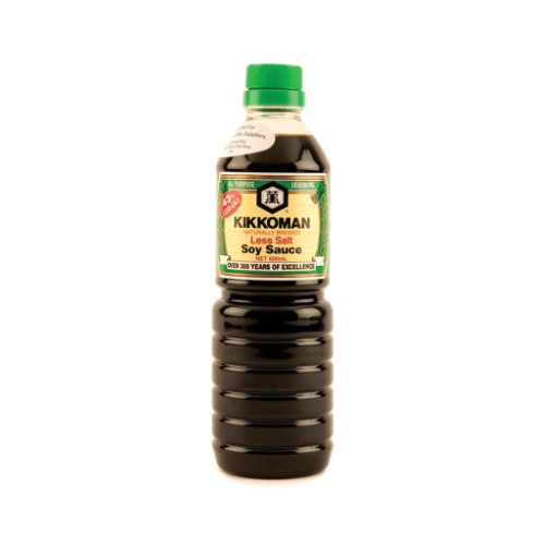 Sauce Soya Low Sodium Kikkoman 1lt
