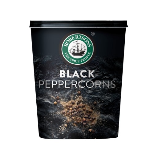 Spice Black Pepper Whole Robertson 800g