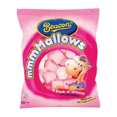 Sweets Marshmallow Pink & White 300g