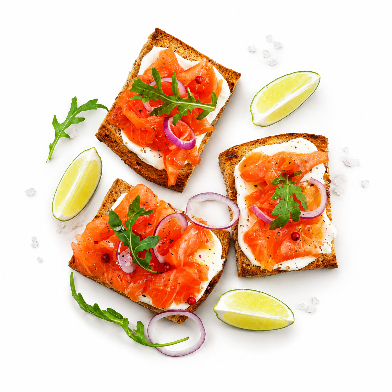Salmon Smoked Norwegian 500Gr (UNT)  [FIS059]