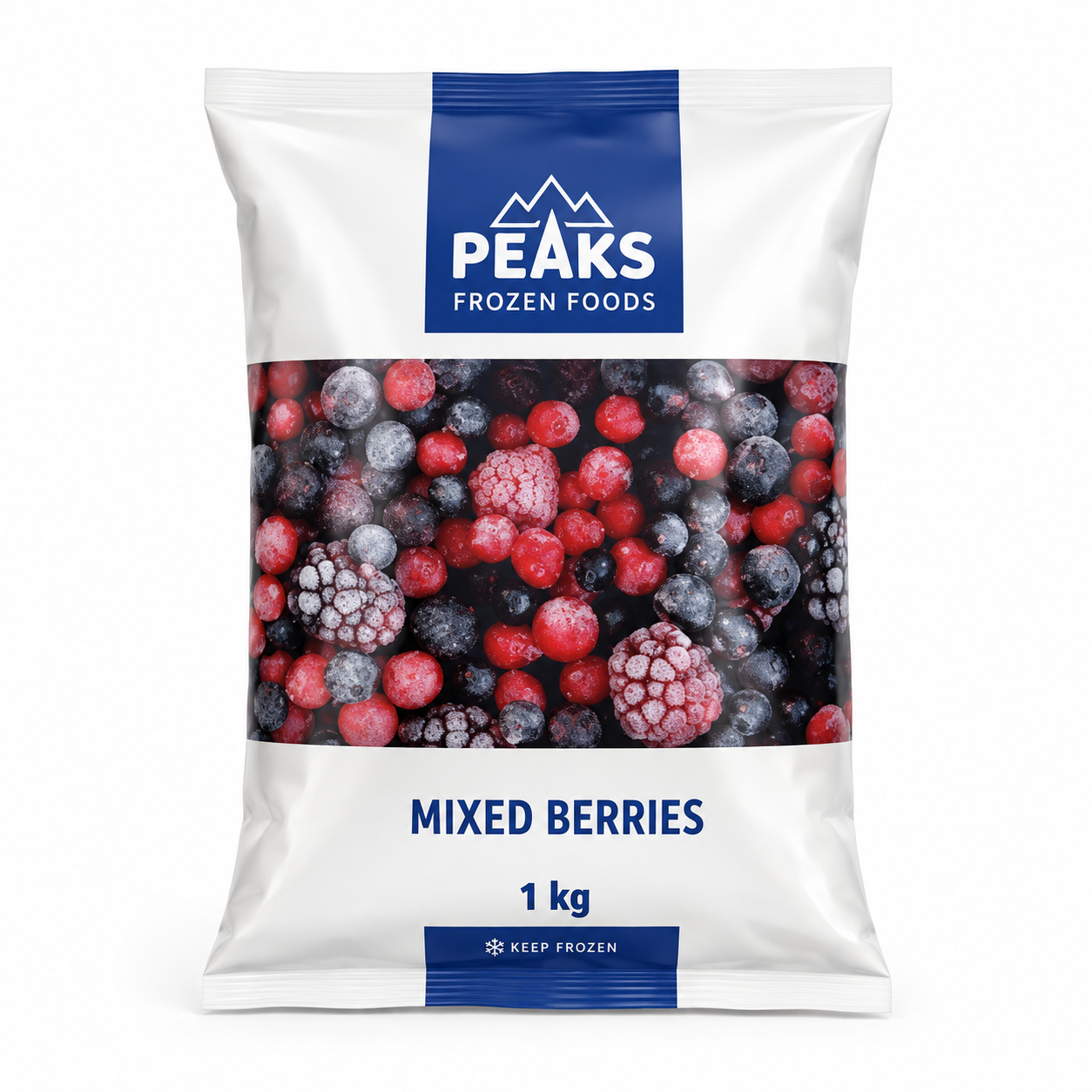 Berries Mixed Peaks 1Kg (UNT)  [FRU004]