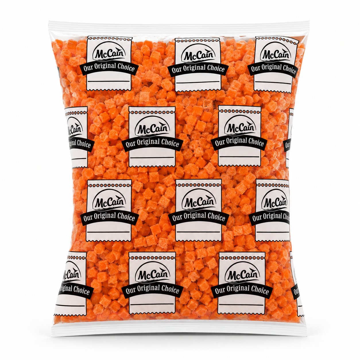 Veg Carrots Diced Mccains 6X1Kg (CAS)  [VEG008]