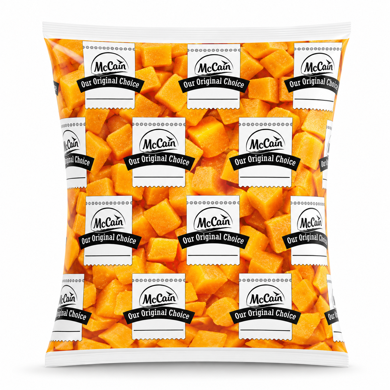 Veg Butternut Chunks Mccains 6X1Kg   (CAS)  [VEG025]