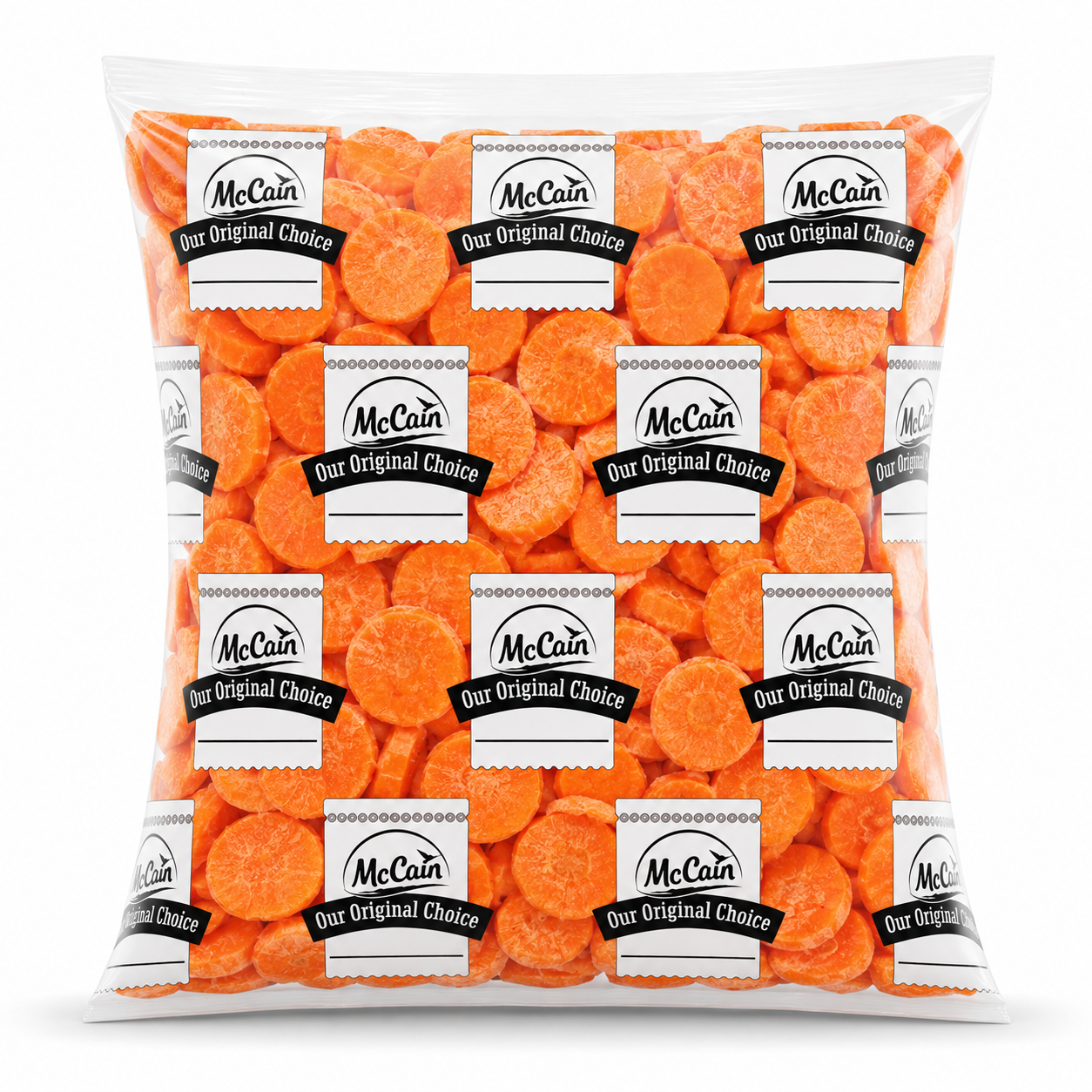 Veg Carrots Roundels Mccains 6X1Kg   (CAS)  [VEG041]