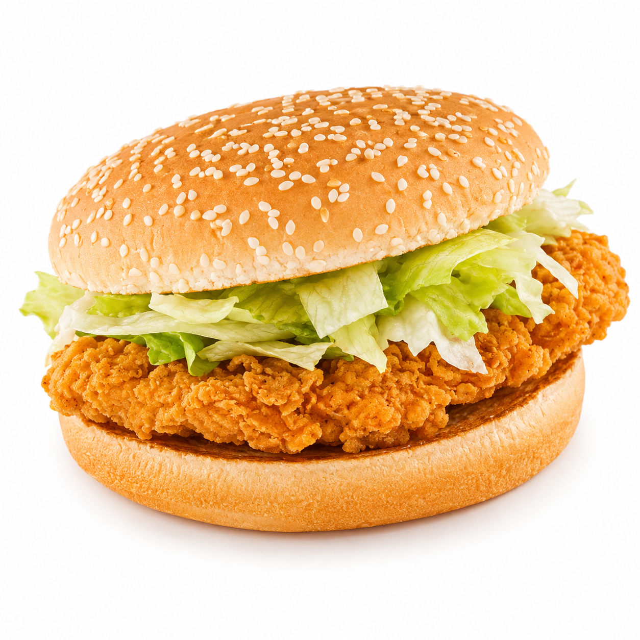 Chicken Burger Crumbed S/Style 90X65Gr (CAS)  [POU010]