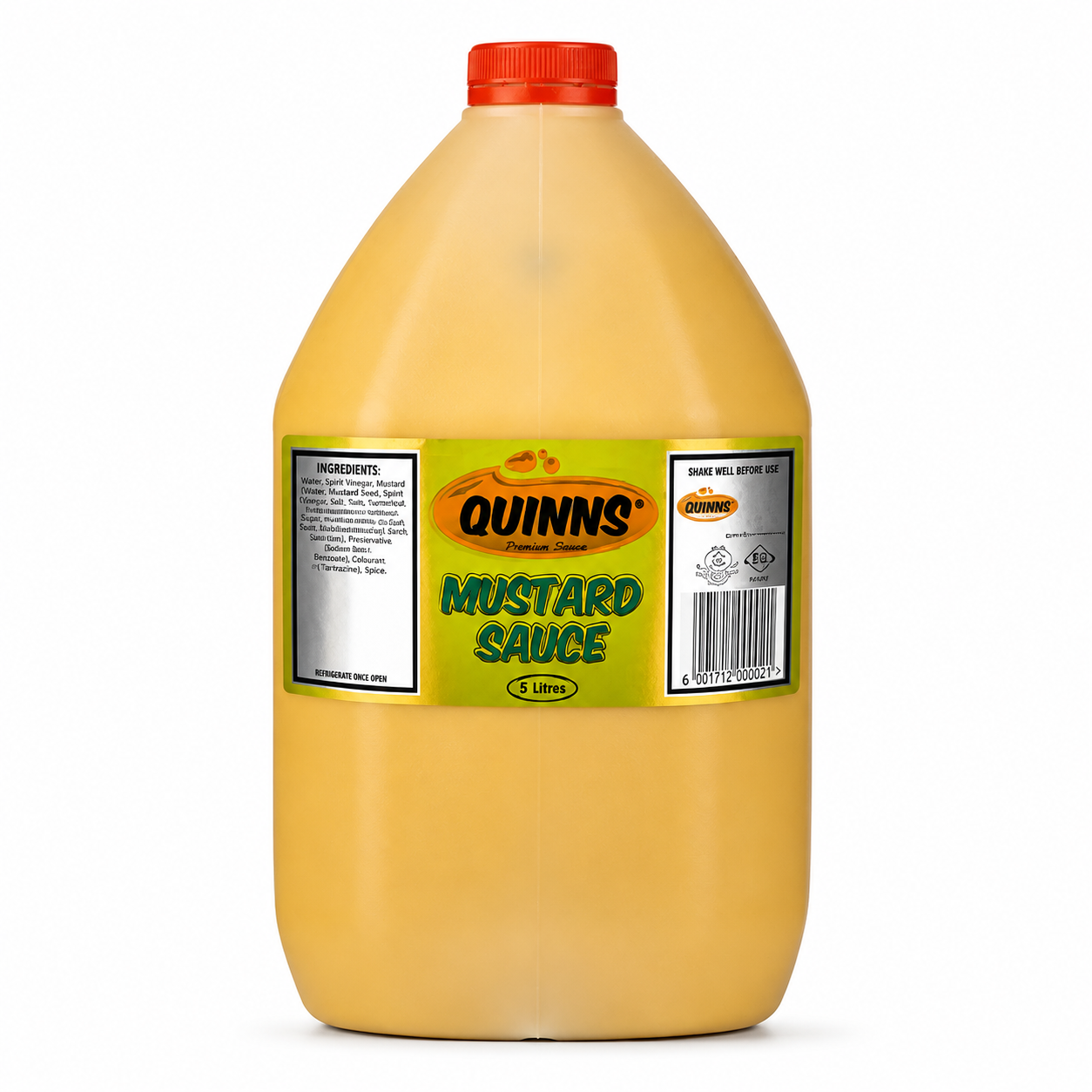Sauce Mustard Quinns 5Lit (UNT)  [GRO1080]