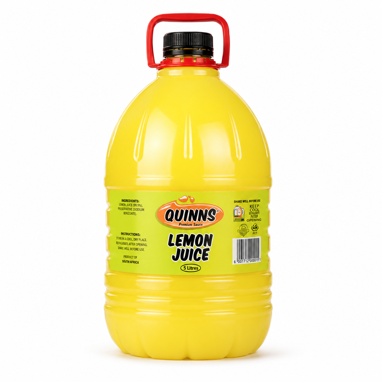 Juice Lemon Quinns 5Lit (UNT)  [GRO1093]