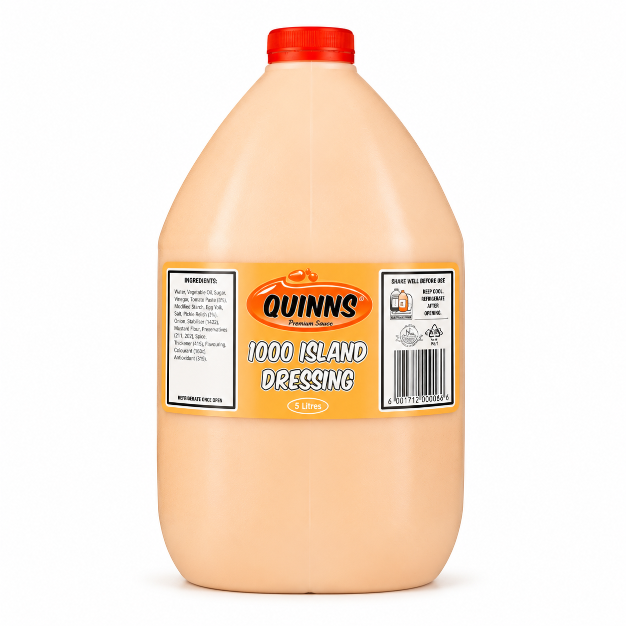 Sauce 1000 Island/Pink Sauce Quinns 5Lit (UNT)  [GRO1092]