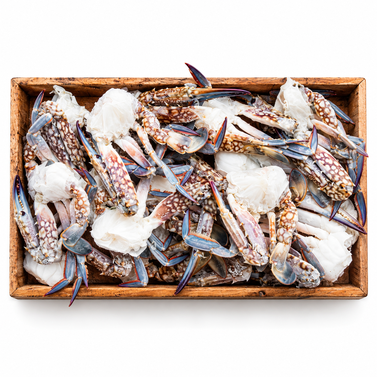 Crab Sections Blue Raw 1Kg (UNT)  [SEA119]