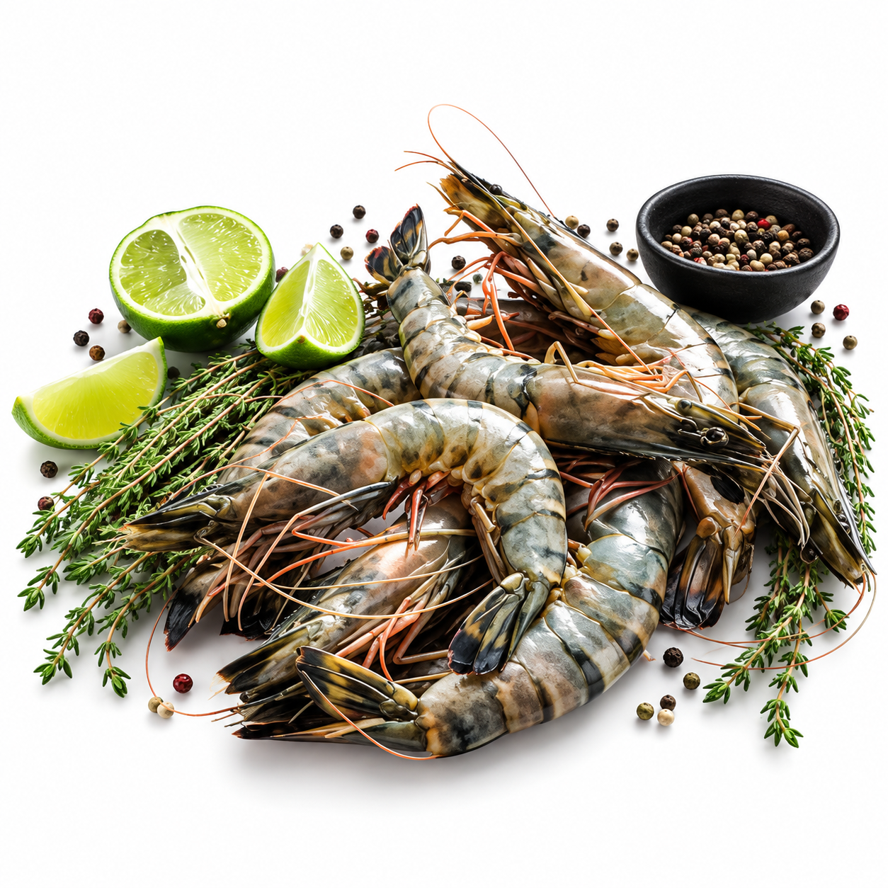 Prawn Tiger Black 4-6 800Gr (UNT)  [SEA254]