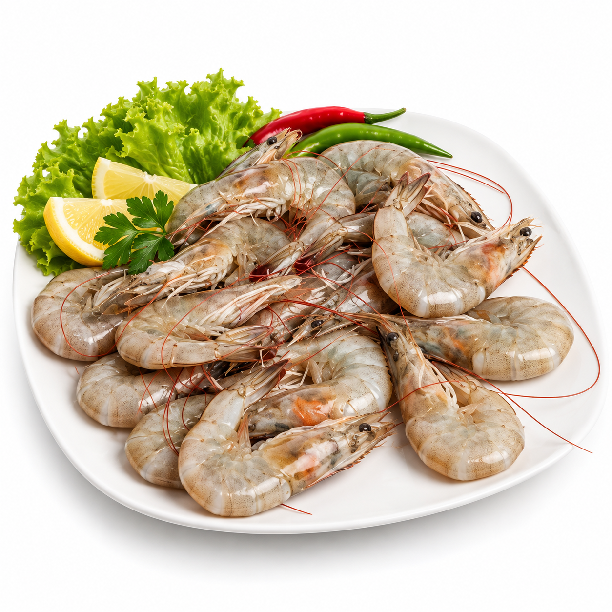 Prawns Vannamei EZP BFL Head on/Skin on 16-20 700Gr (UNT)  [SEA088]