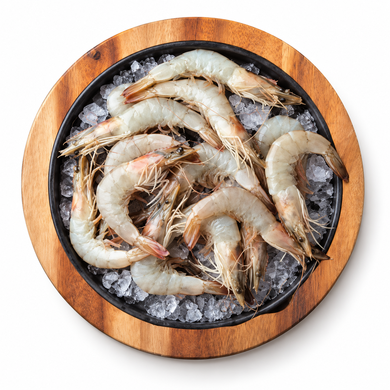 Prawns Vannamei EZP BFL Head on/Skin on 31-40 700Gr  (UNT)  [SEA091]
