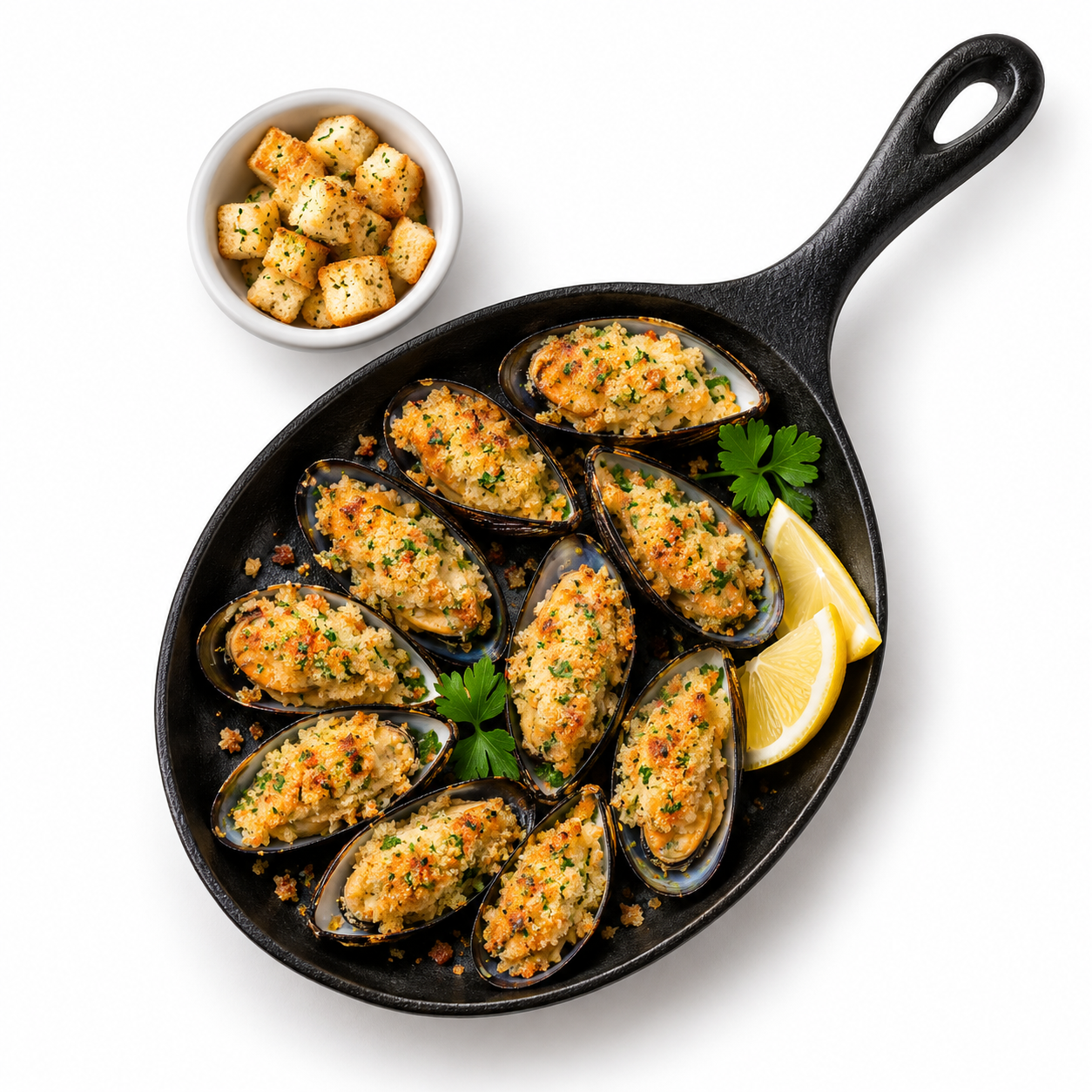 Mussel Breaded Garlic 500Gr (UNT)  [SEA037]