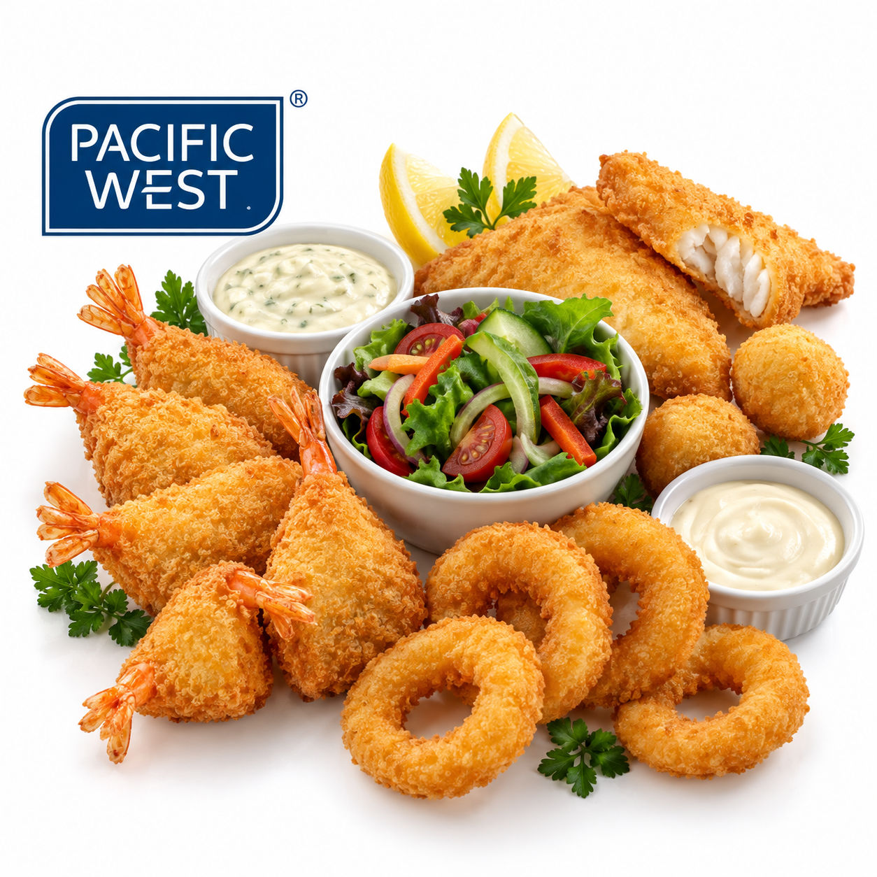 Pw Seafood Baskets 230Gr (UNT)  [SEA053]