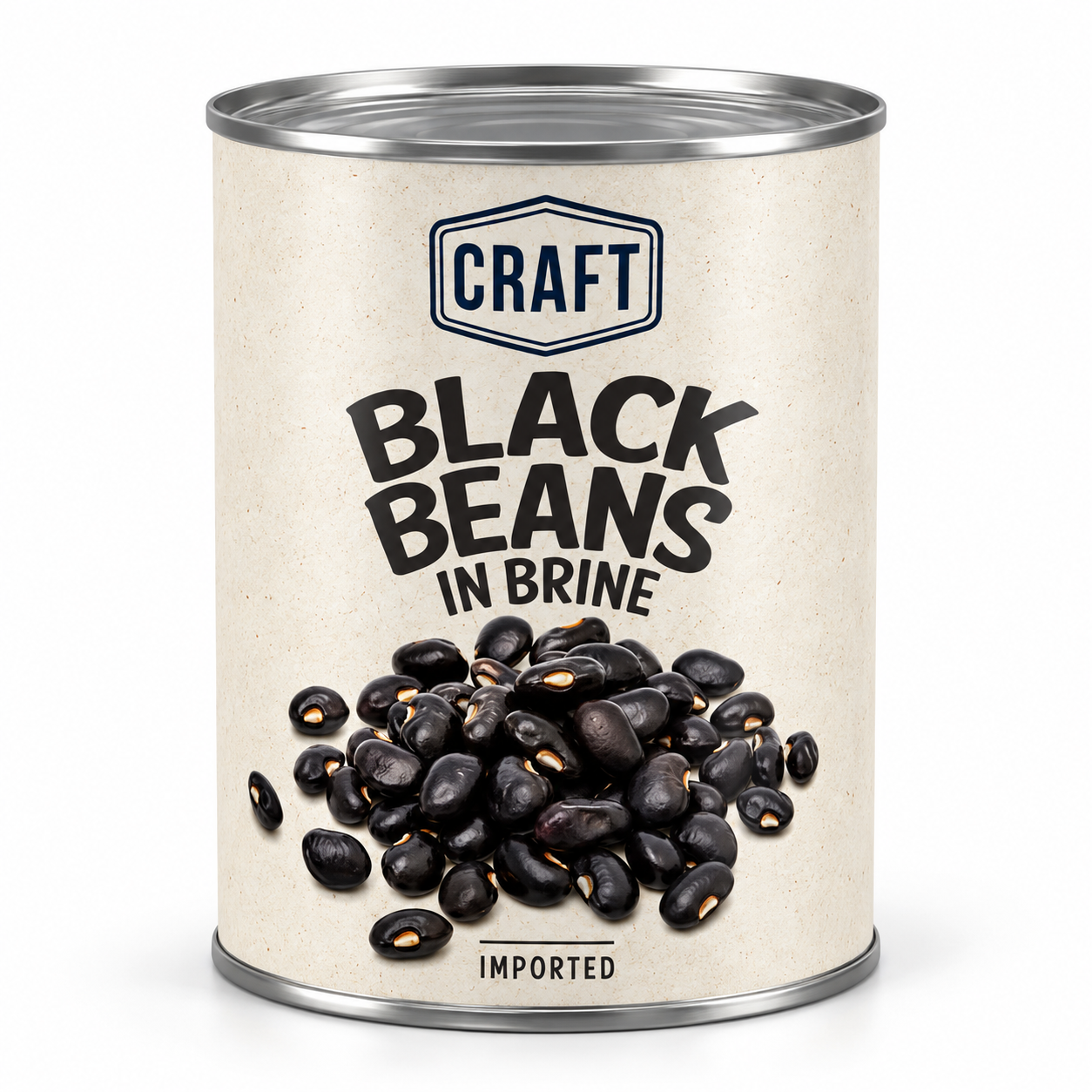 Beans Black In Brine 400Gr (UNT)  [GRO667]