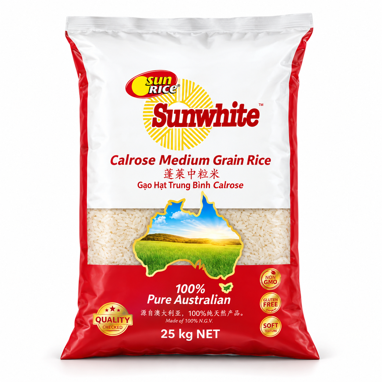 Rice Sushi Australian 25Kg (UNT)  [SUS009]