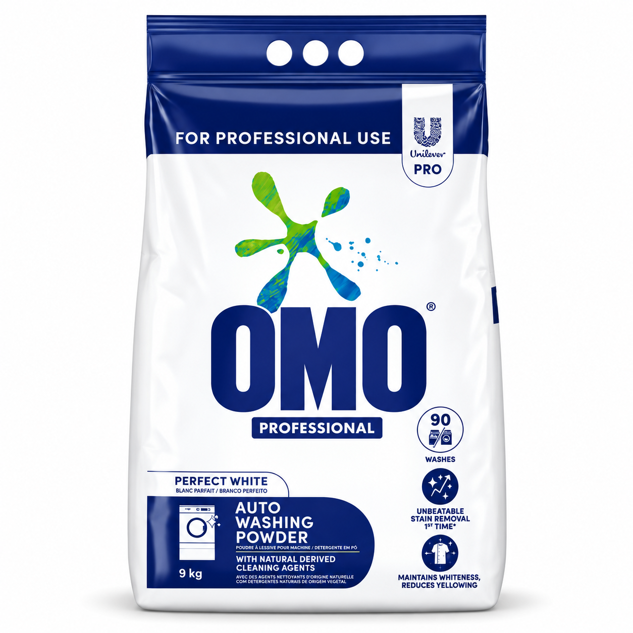 Washing Powder Perfect White Omo Auto 3X3Kg (UNT)  [CSU373]