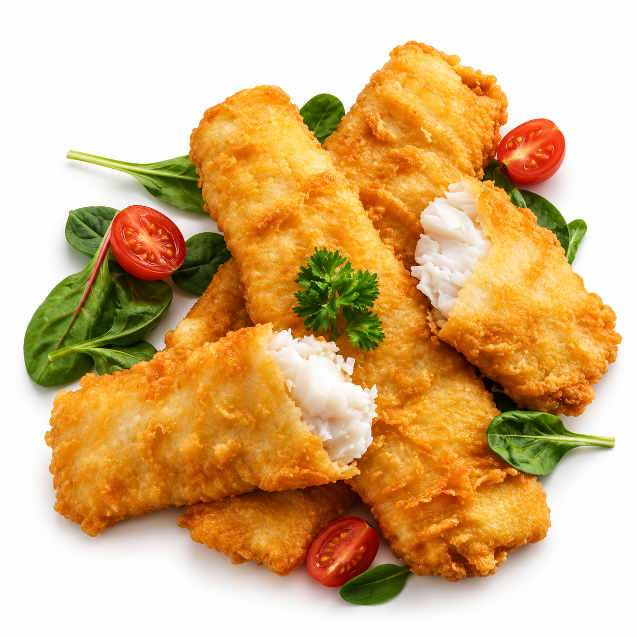 Pw Tempura Fish Fillets 30X145Gr (CAS)  [FIS205]